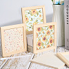 DIY Children Wood Decoration Clay Picture Frame WOOD-WH20008-07F-3