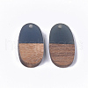 Resin & Walnut Wood Pendants RESI-S358-17D-2