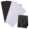 Foldable Paper Jewelry Display Cards CDIS-TA0001-27A-1