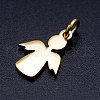 Ion Plating(IP) 304 Stainless Steel Pendants A-STAS-T046-JA343-2-2
