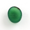 Natural Green Agate Gemstone Cabochons G-R270-20-3