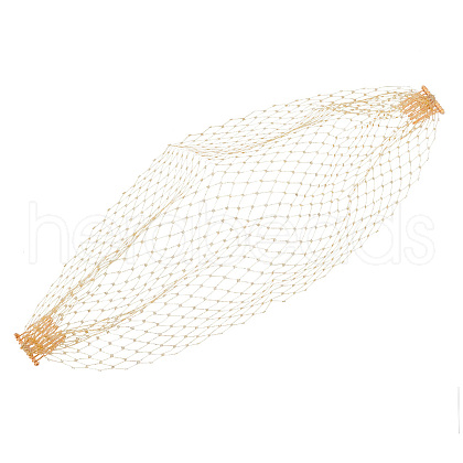 Nylon Fascinator Mesh Face Veil OHAR-WH0034-10A-1