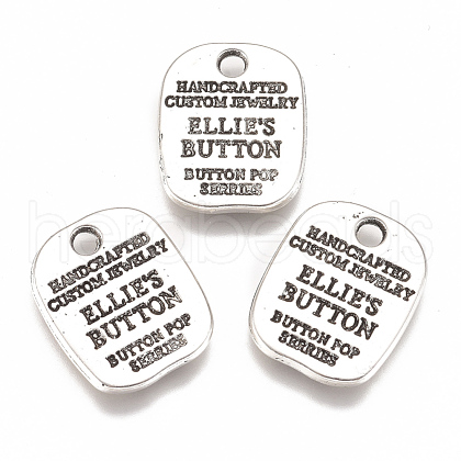 Alloy Quote Charms PALLOY-F260-02AS-1