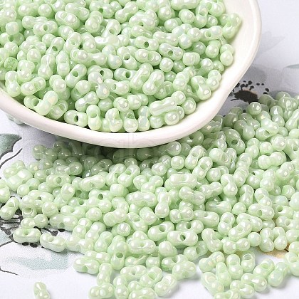 Opaque Colours Luster Glass Seed Beads X1-SEED-B001-01A-10-1
