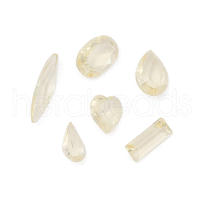 120Pcs 6 Styles Resin Rhinestone Cabochons MRMJ-XCP0001-67-1