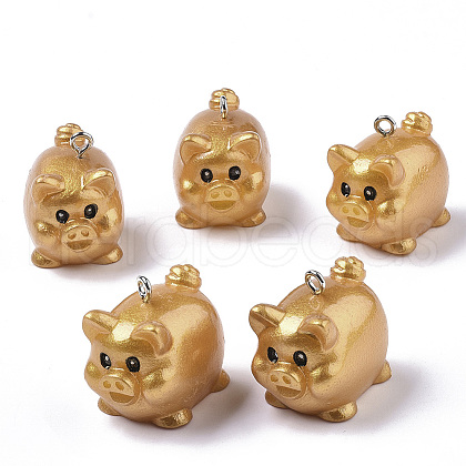 Resin Pendants RESI-R426-07-1