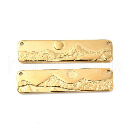 Ion Plating(IP) 304 Stainless Steel Pendants STAS-B032-25G-1