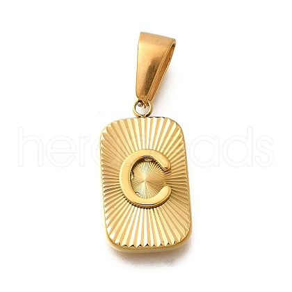 304 Stainless Steel Pendants STAS-S161-01C-G-1