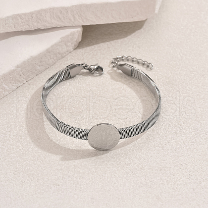 Retro Stainless Steel Watch Band Bracelets NI3765-1-1