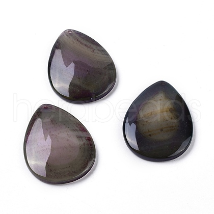 Natural Agate Big Pendants G-L504-003-1