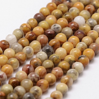 Natural Crazy Lace Agate Beads Strands G-D840-70-4mm-1