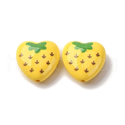 Opaque Acrylic Beads MACR-V001-01B-1