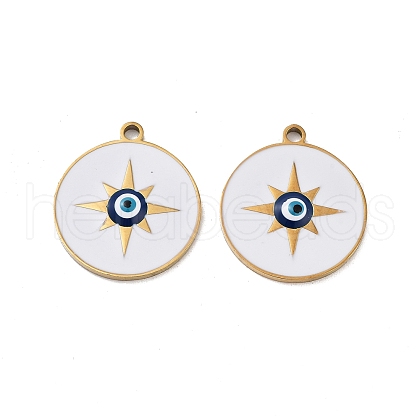 Ion Plating(IP) 316 Surgical Stainless Steel Pendants STAS-U014-58D-02-1
