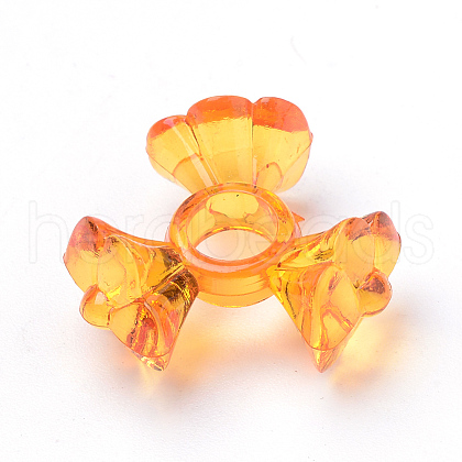Transparent Acrylic Beads TACR-S124-05-1
