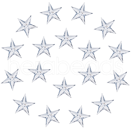 Gorgecraft 300Pcs Acrylic Cabochons OACR-GF0001-11C-1