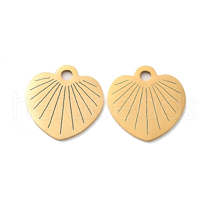 201 Stainless Steel Pendants STAS-K251-059G-1
