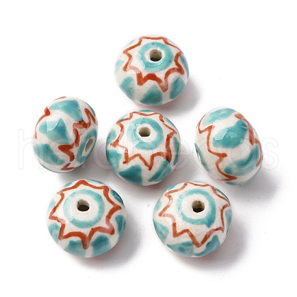 Handmade Porcelain Beads PORC-Q004-01E-1