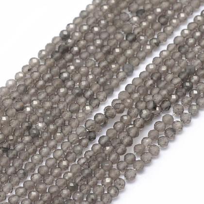 Natural Ice Obsidian Beads Strands G-E411-35-2mm-1