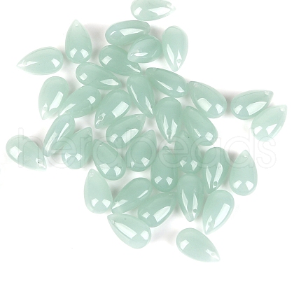 5Pcs Transparent Glass Beads GLAA-PW0001-25N-1