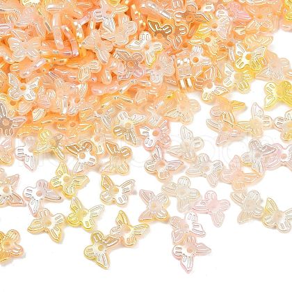 Pearlized ABS Plastic Imitation Pearl Beads KY-P021-04B-02-1