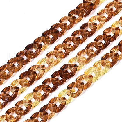 Acrylic Curb Chains X-SACR-P065-R08-1