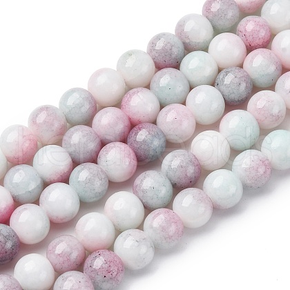 Opaque Glass Beads Strands GLAA-T031-01O-08-1