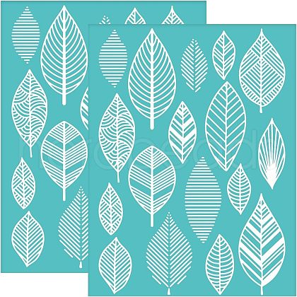 Self-Adhesive Silk Screen Printing Stencil DIY-WH0337-053-1