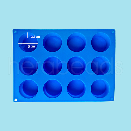 Silicone Non-Stick 12-Cup Standard Muffin Pan BAKE-PW0001-029A-1