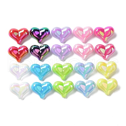 Opaque Acrylic Beads X-MACR-D082-03-1