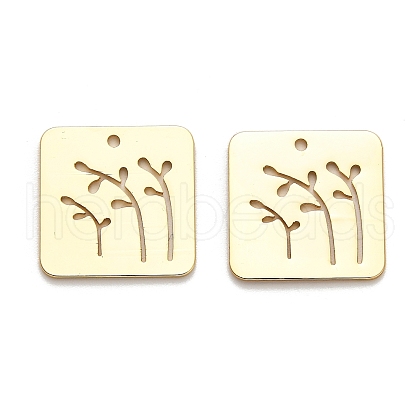 Brass Pendants KK-H496-05G-1