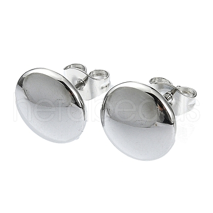 201 Stainless Steel Stud Earrings EJEW-K270-05P-1