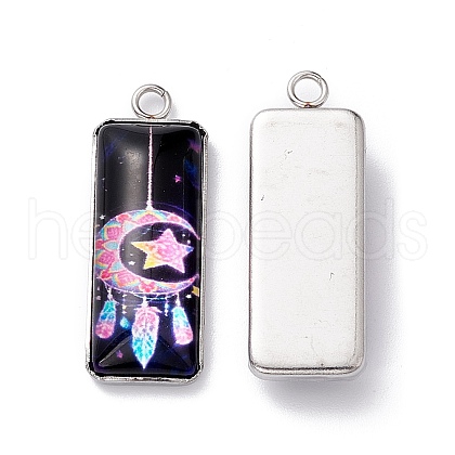 Bohemian Style Glass Pendants STAS-E170-01P-01-1