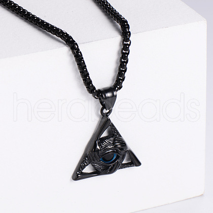 Creative Stainless Steel Pendant Necklaces QX5474-3-1