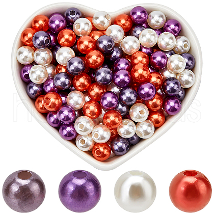 SOFPLATE Imitation Pearl Acrylic Beads OACR-SP0001-22D-1
