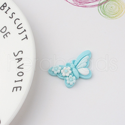 Opaque Resin Decoden Cabochons BUER-PW0001-141A-1