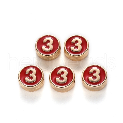 Alloy Enamel Beads ENAM-R055-04-03-RS-1