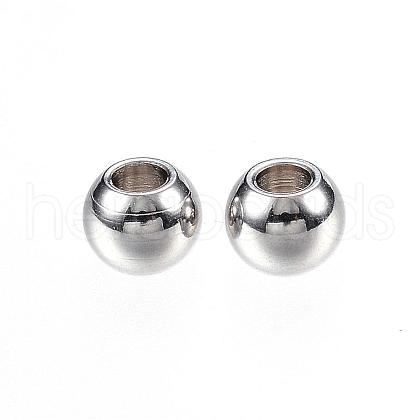 304 Stainless Steel Beads STAS-D448-069P-1