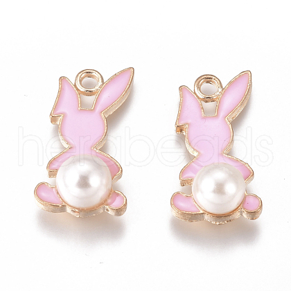 Alloy Enamel Pendants ENAM-F137-01A-1