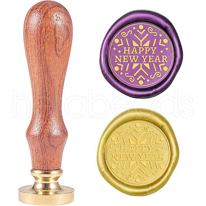 Wax Seal Stamp Set AJEW-WH0208-213-1