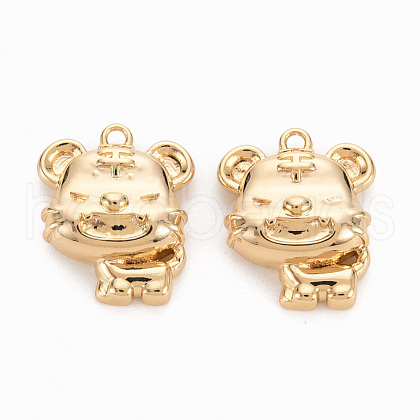 Brass Pendants KK-N231-248-NF-1
