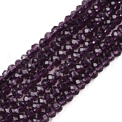 Glass Beads Strands EGLA-T021-01H-1