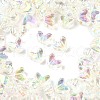 UV Plating Transparent Acrylic Beads MACR-F083-11C-1