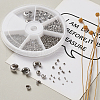 304 Stainless Steel Crimp Beads STAS-TA0004-11P-5