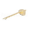 Christmas Theme Alloy Enamel Hair Bobby Pin AJEW-A056-04C-3