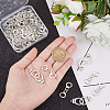 SUNNYCLUE 40Pcs 2 Style Tibetan Style Alloy Connector Charms TIBE-SC0001-62-3