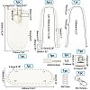 PU Leather Shoulder Bag Making Kits DIY-WH0209-78A-2