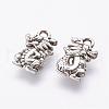 Tibetan Style Alloy Charms PALLOY-E431-03AS-1