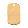 Ion Plating(IP) 201 Stainless Steel Pendant STAS-Z038-03G-2