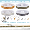 SOFPLATE DIY Iron Cable Chains Bracelets Necklaces Making Kits DIY-SP0002-14B-2