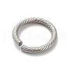 Non-Tarnish 304 Stainless Steel Jump Ring STAS-G224-23P-06-1